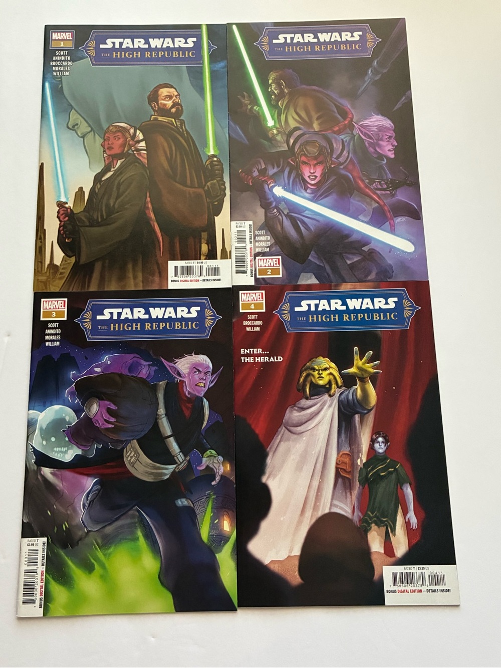 Star Wars The High Republic #1-10 Complete Run Marvel 2021 VF/NM
